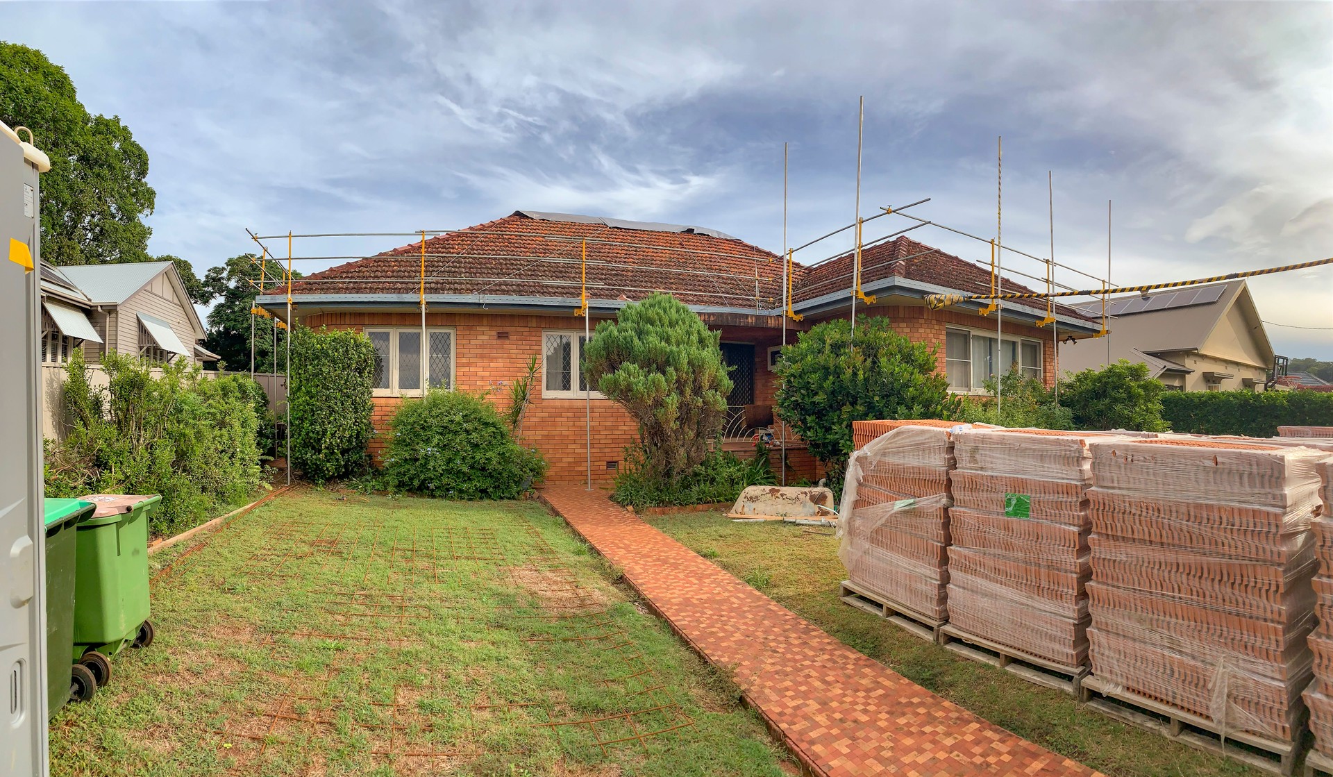 House Being Renovated